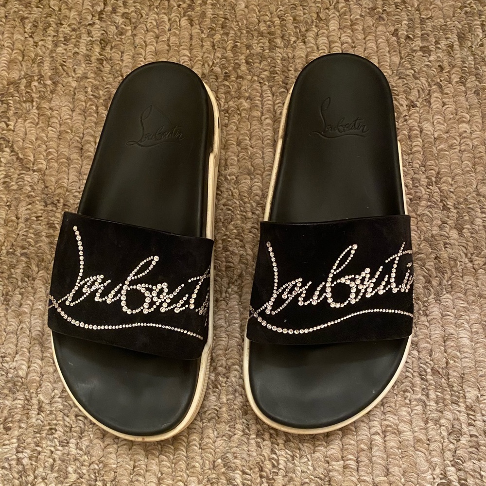 Christian louboutin slides